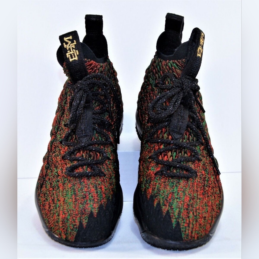 Nike LeBron XV 15 BHM Black History Month Basketball Shoes. Sz 5Y